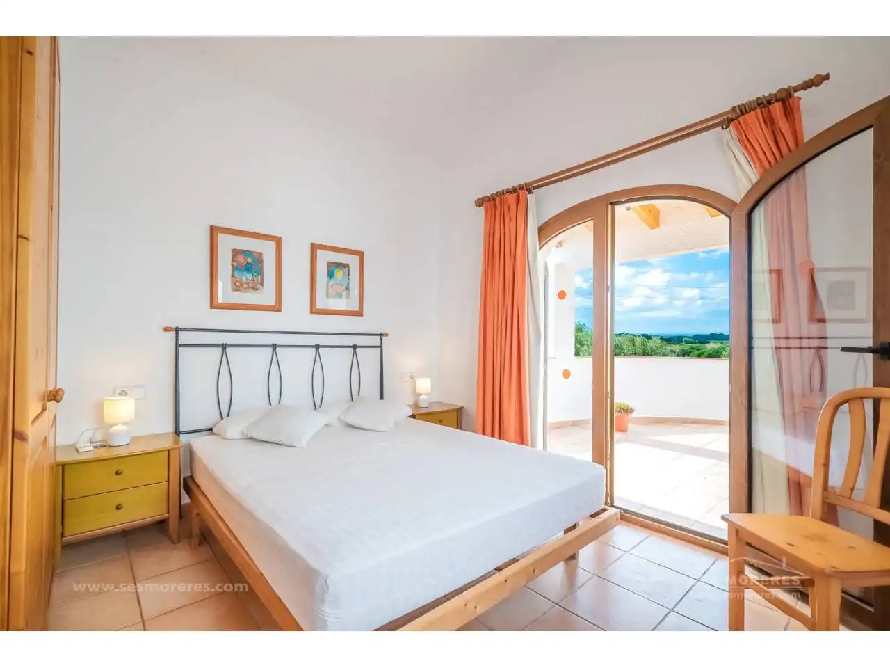 Habitación de Finca rústica en venta en Ferreries con Aire acondicionado, Jardín privado y Terraza