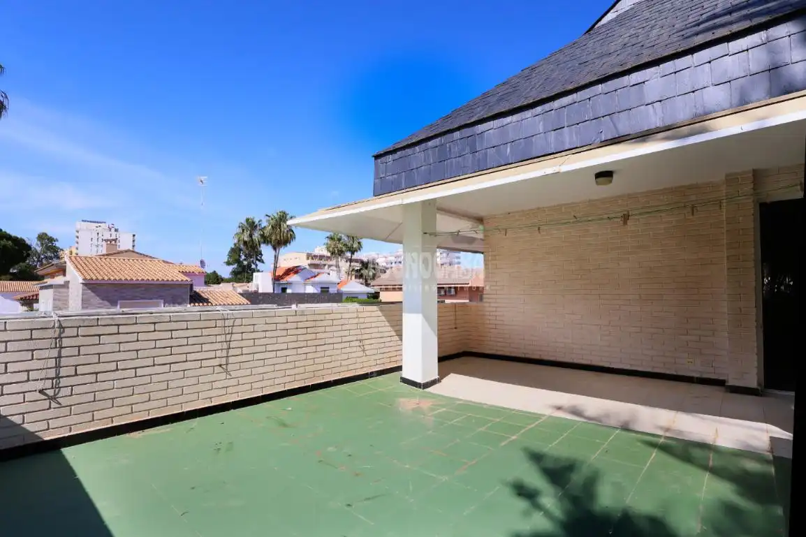 Terraza de Casa o chalet en venta en Canet d'En Berenguer con Aire acondicionado, Jardín privado y Terraza