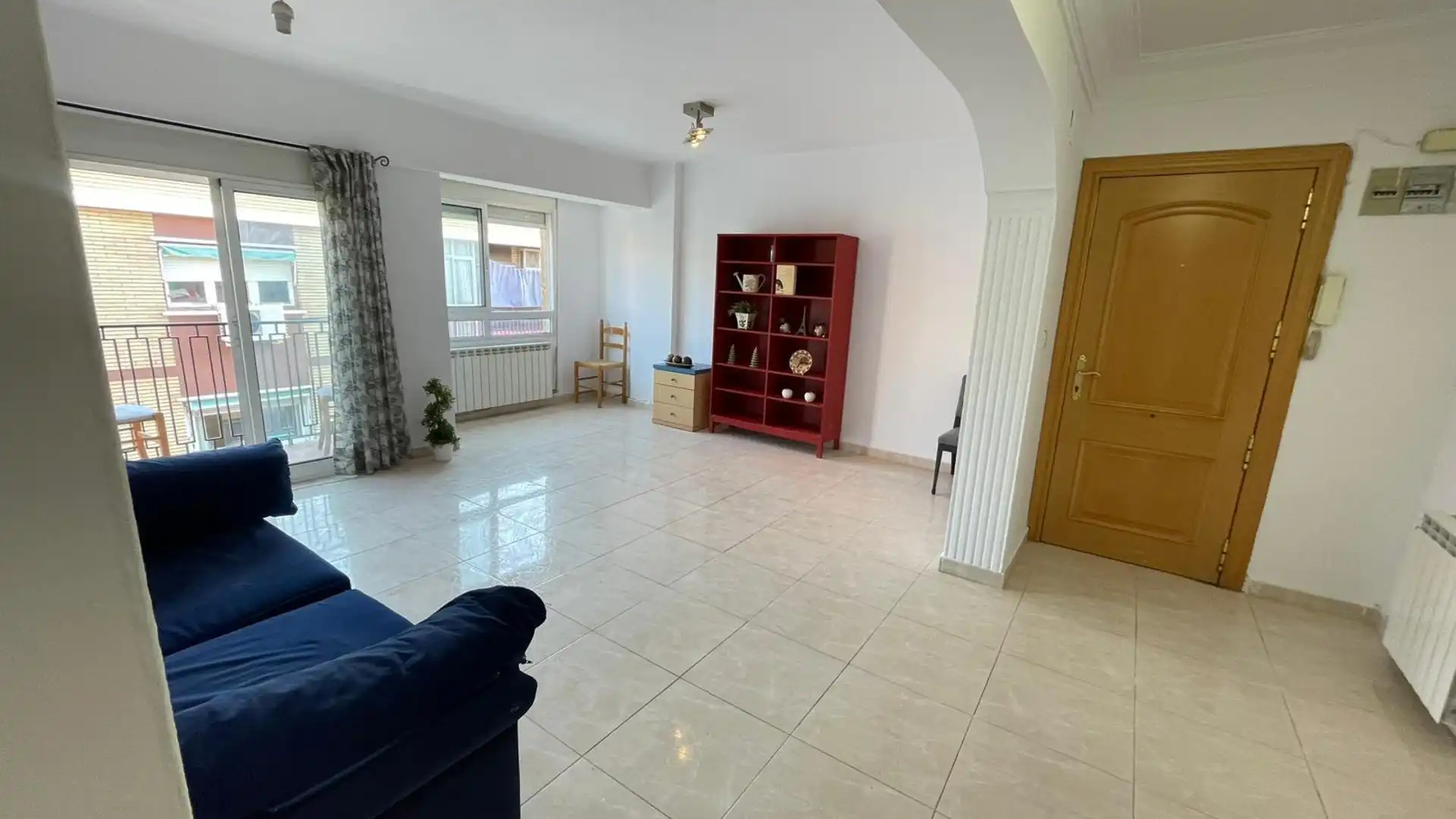 Sala de estar de Piso en venta en  Zaragoza Capital con Terraza y Balcón