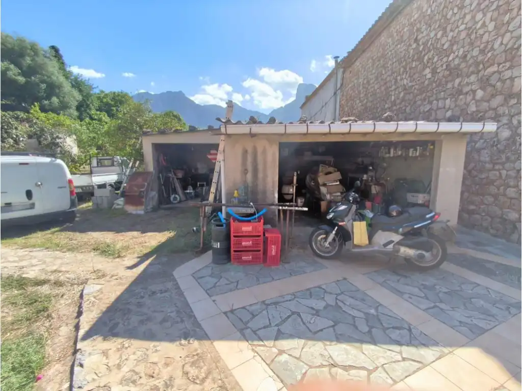 Vista exterior de Finca rústica en venda en Sóller amb Jardí privat, Terrassa i Moblat