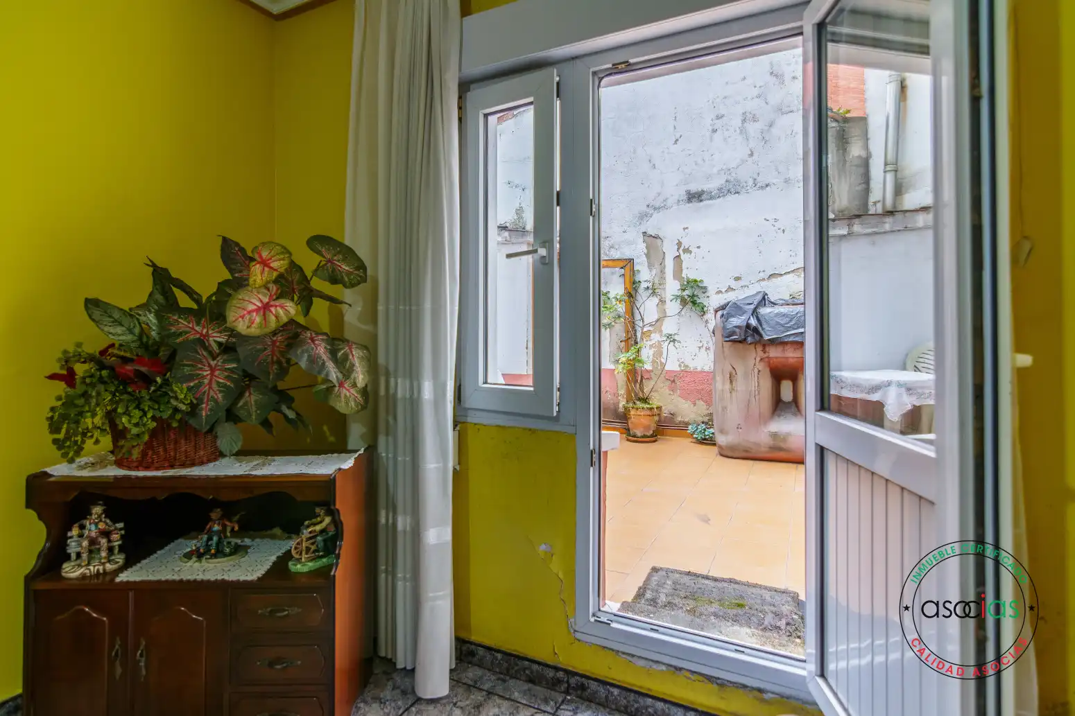 Balcony of Attic for sale in Langreo  with Heating and Furnished