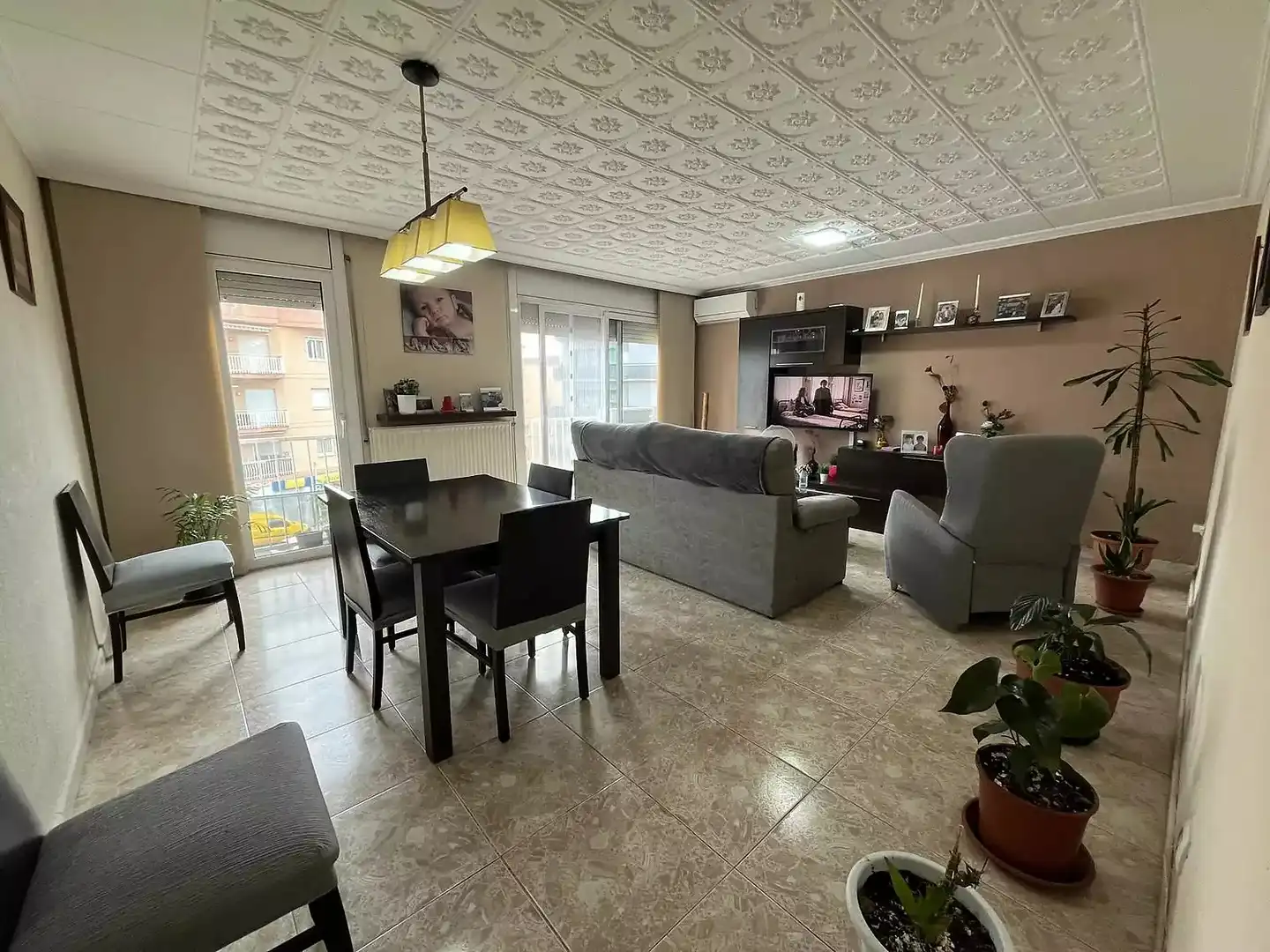 Sala de estar de Piso en venta en Roses con Aire acondicionado y Amueblado