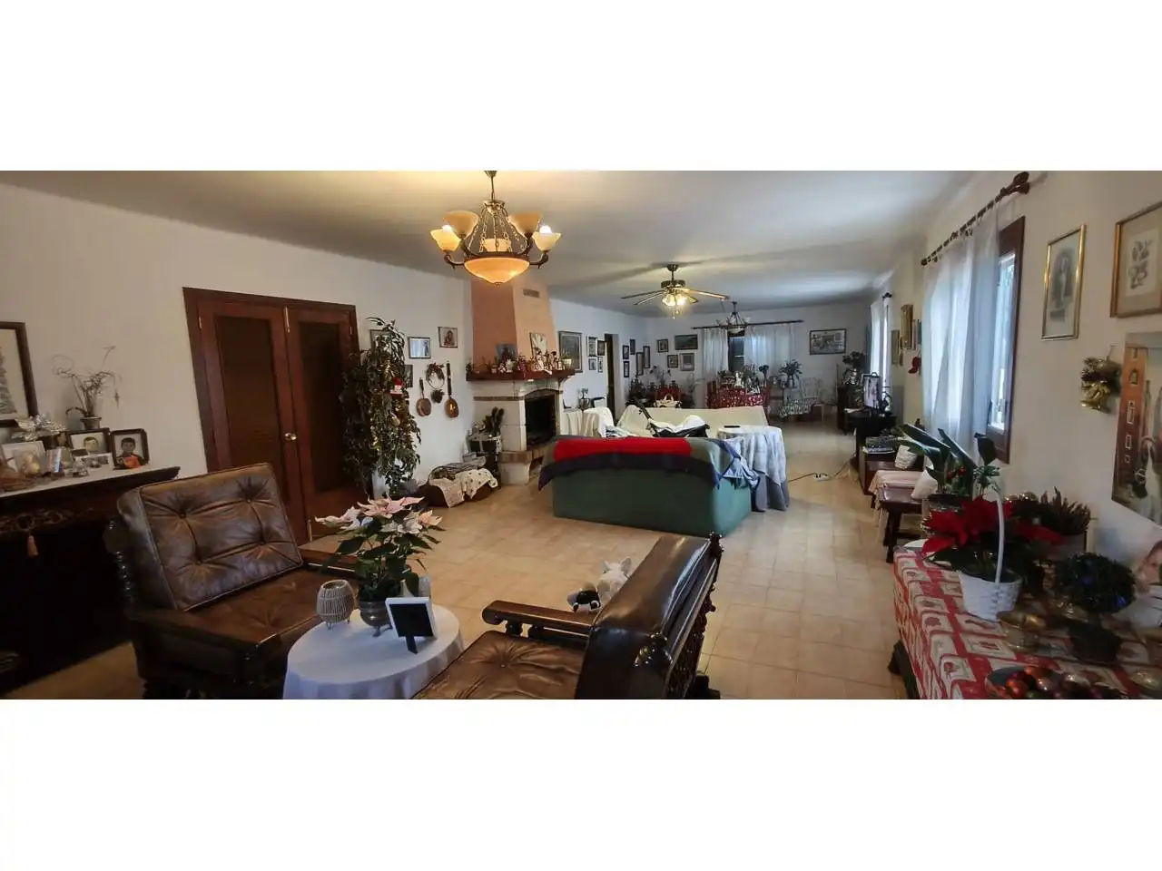 Wohnzimmer von Haus oder Chalet zum Verkauf in Bunyola mit Privatgarten, Terrasse und Schwimmbad