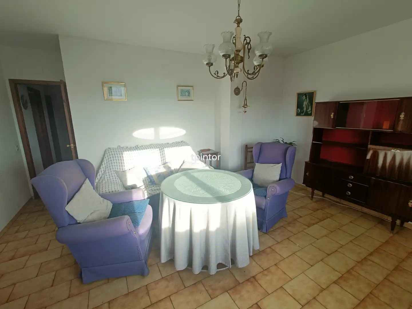 Sala de estar de Piso en venta en Malpartida de Cáceres con Aire acondicionado, Terraza y Amueblado