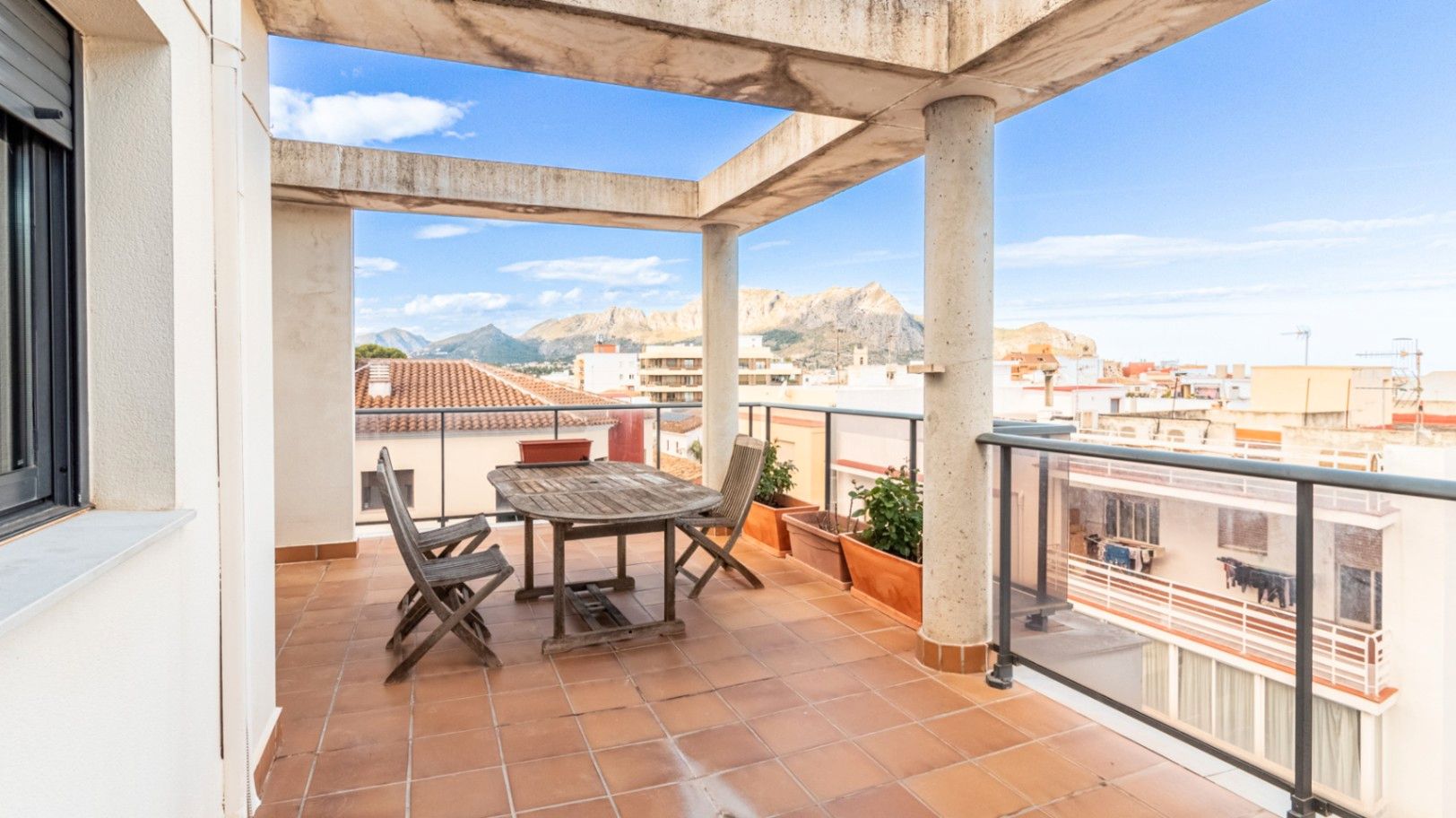 Terrassa de Àtic de lloguer en Ondara amb Aire condicionat, Calefacció i Jardí privat