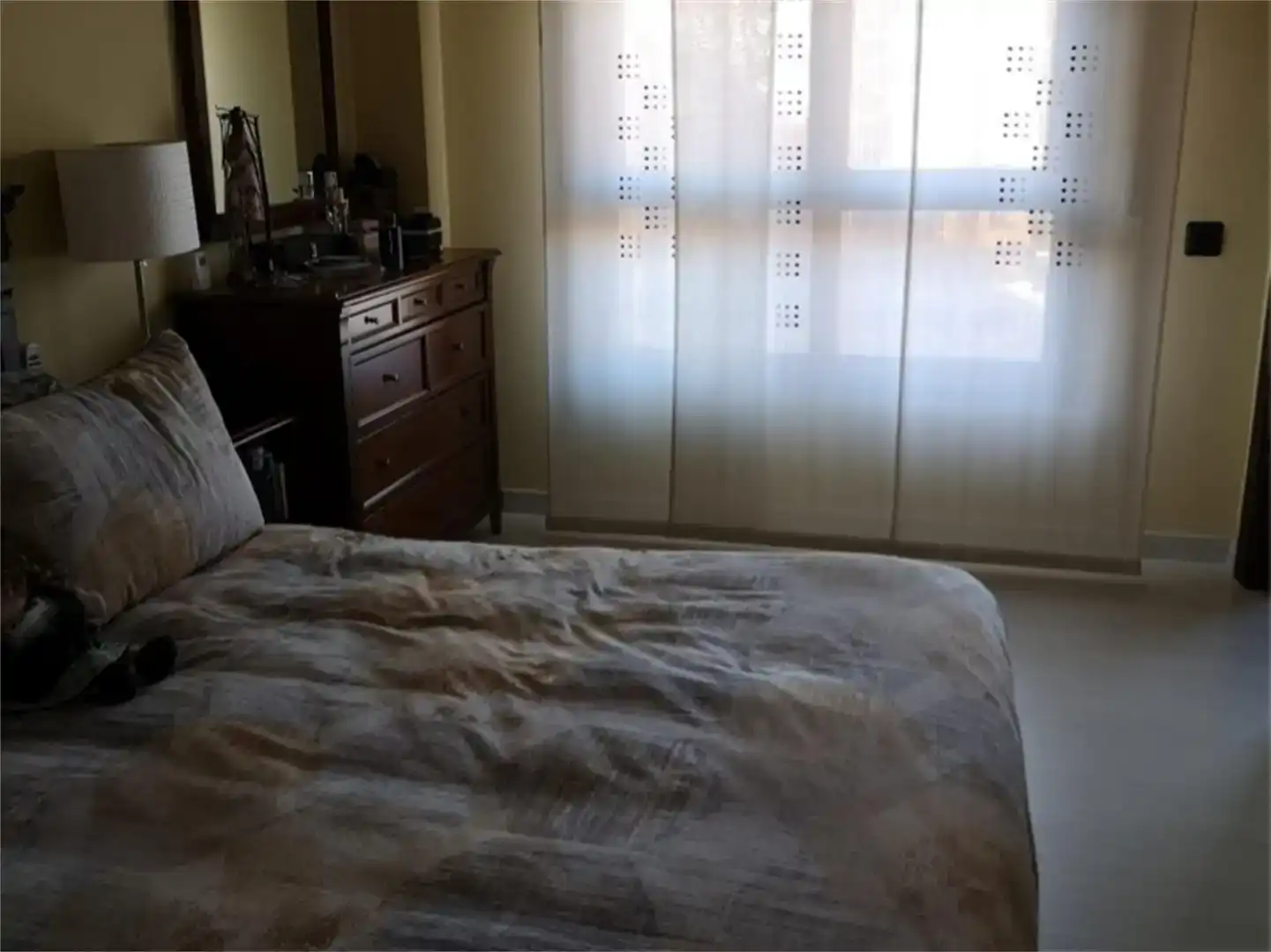 Bedroom of Flat for rent in  Logroño  with Air Conditioner, Private garden and Parquet flooring