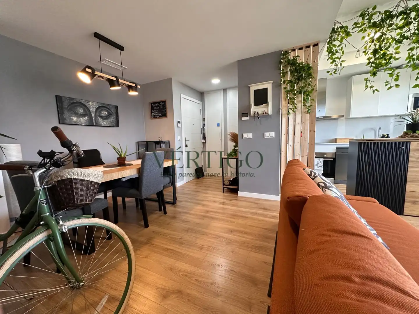 Wohnzimmer von Wohnung zum Verkauf in Dos Hermanas mit Klimaanlage, Heizung und Terrasse