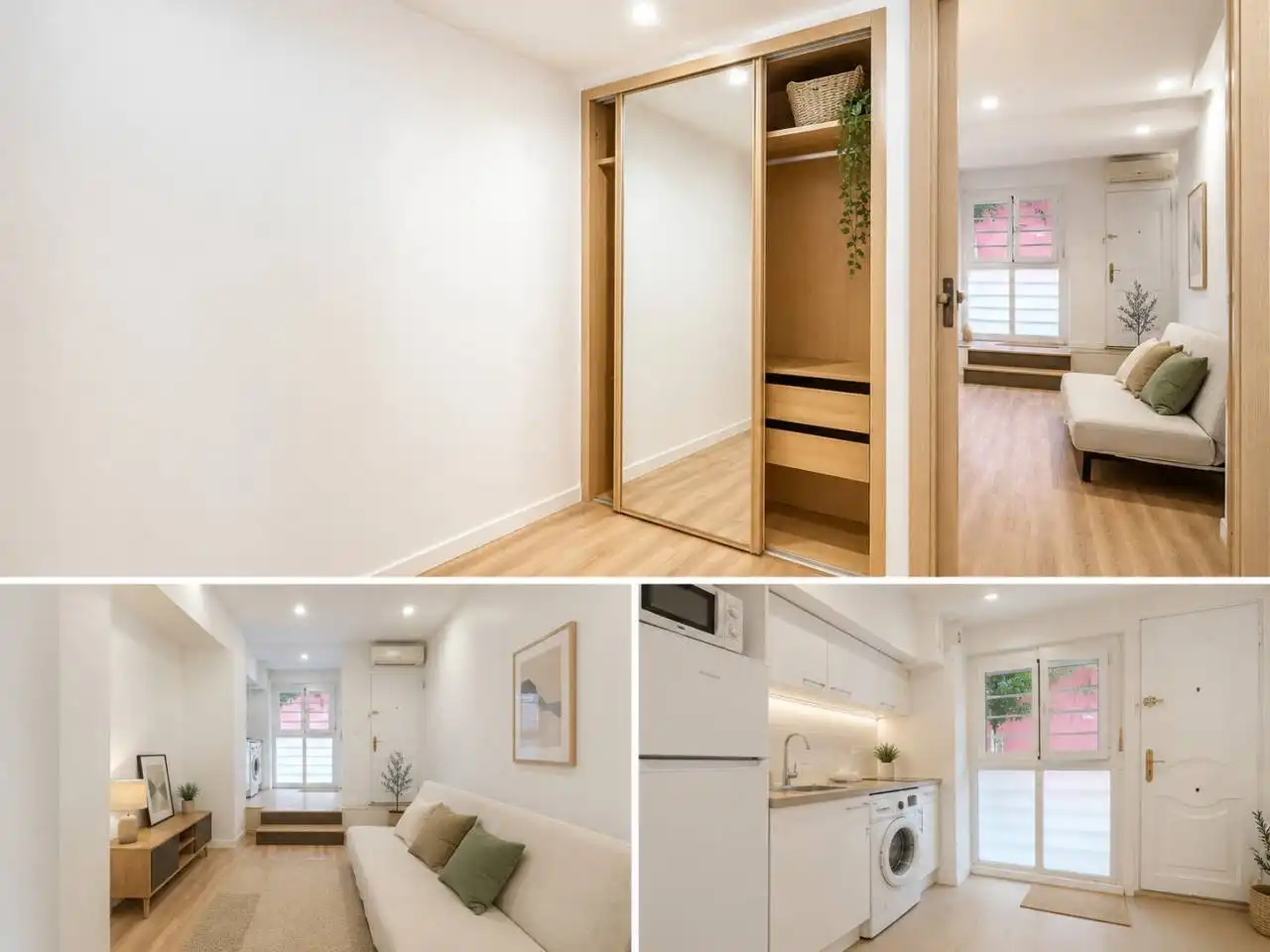 Schlafzimmer von Wohnung zum Verkauf in Madrid mit Klimaanlage
