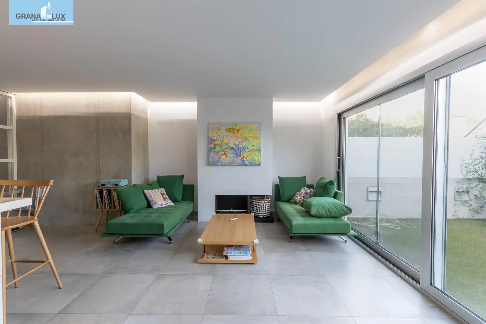 Sala de estar de Casa o chalet en venta en Granada