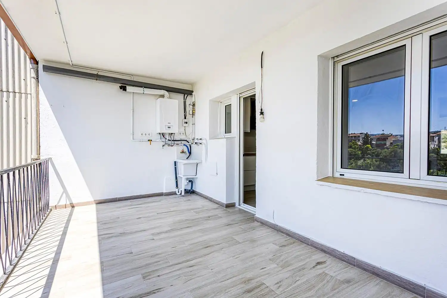 Terraza de Piso en venta en Santa Margarida de Montbui con Calefacción, Terraza y Trastero