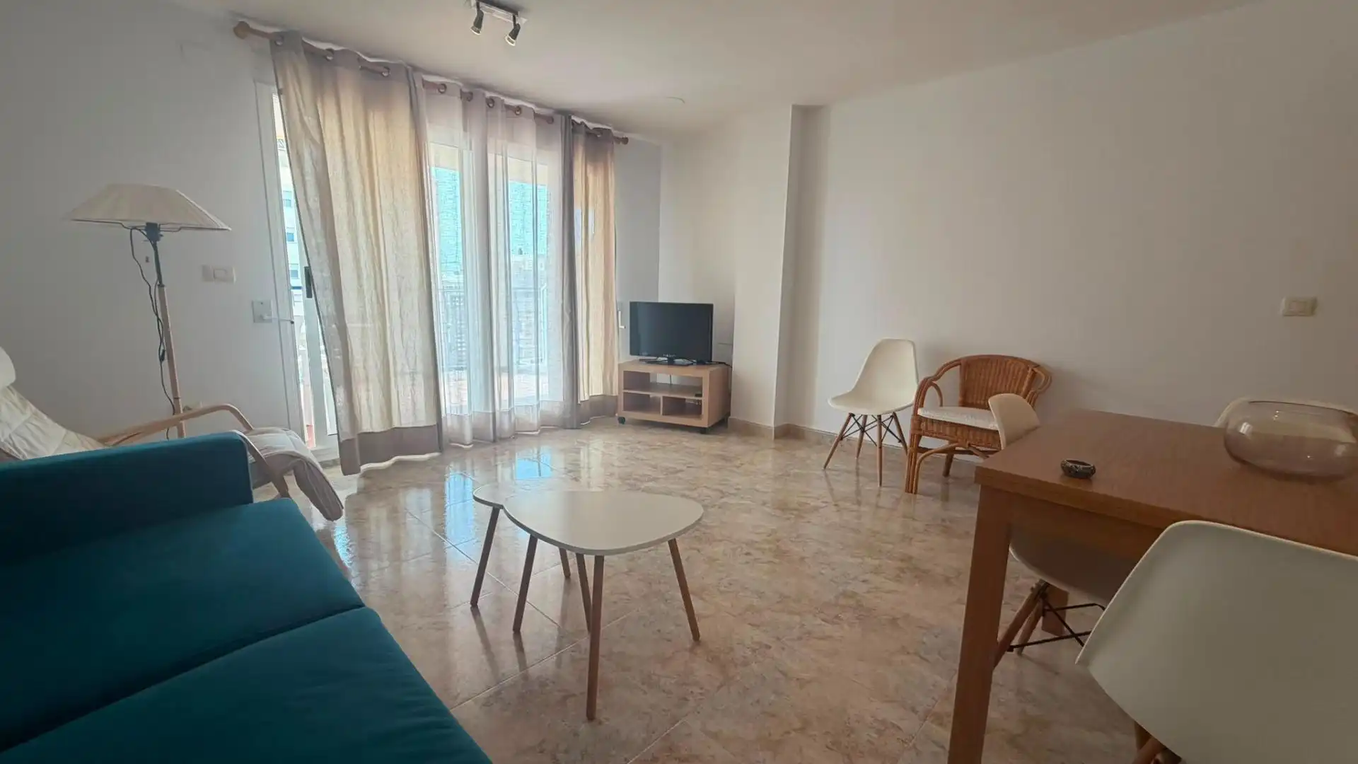 Wohnzimmer von Wohnungen zur Miete in Chilches / Xilxes mit Terrasse und Möbliert
