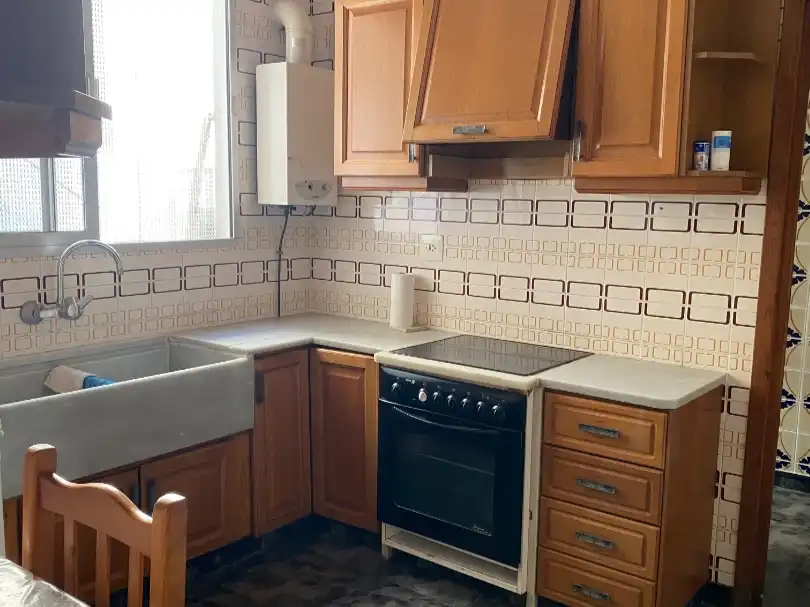 Cuina de Casa o xalet en venda en Benissanó amb Aire condicionat, Terrassa i Balcó