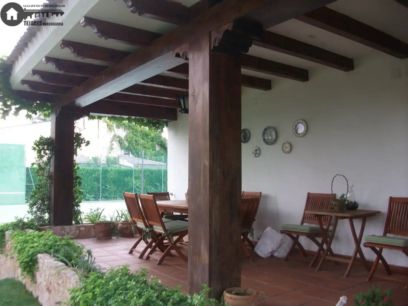 Terraza de Casa o chalet en venta en Albacete con Aire acondicionado, Jardín privado y Piscina