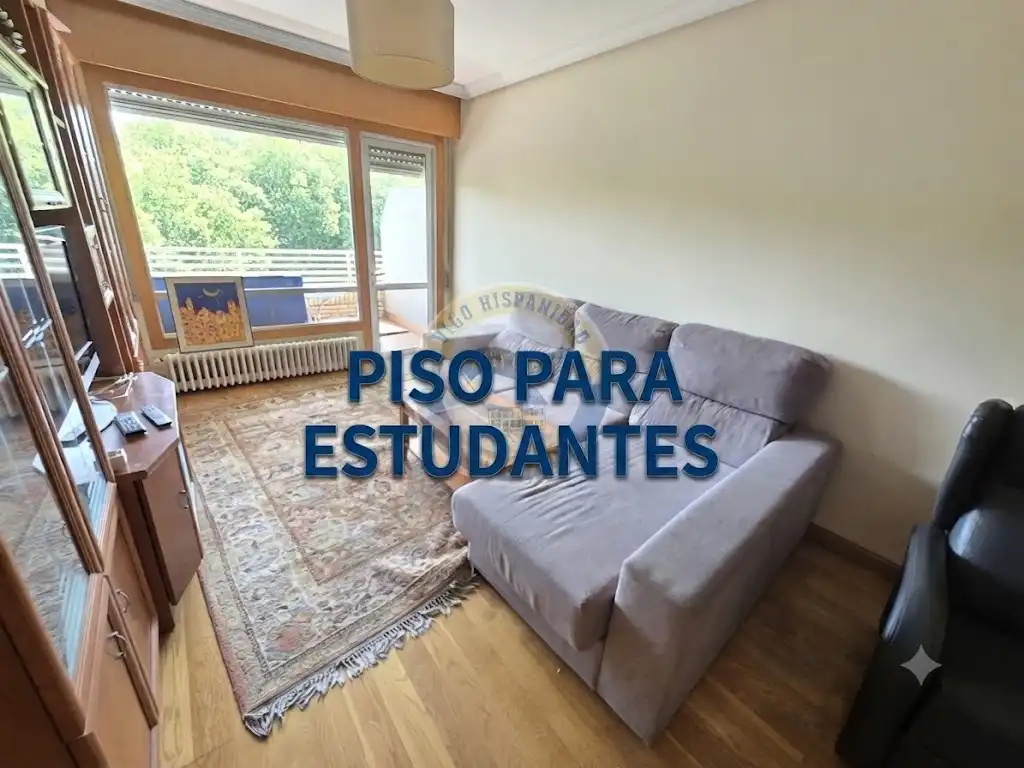 Wohnzimmer von Wohnung zur Miete in Vigo  mit Heizung, Parkett und Möbliert