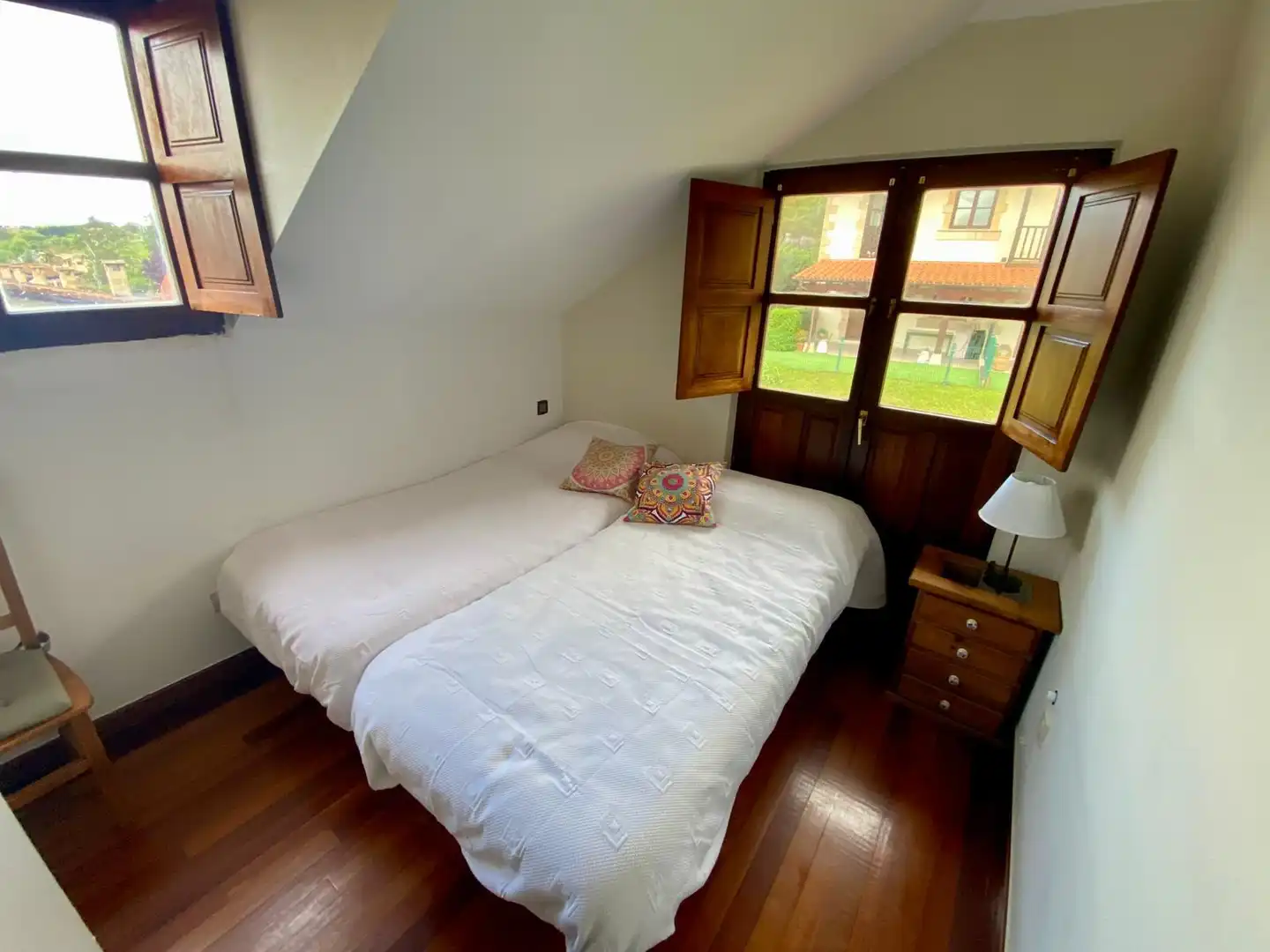 Bedroom of Flat for sale in San Vicente de la Barquera  with Heating, Parquet flooring and Furnished