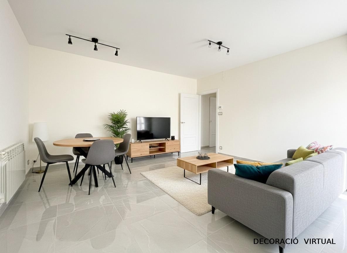 Living room of Flat for sale in  Lleida Capital  with Heating and Terrace