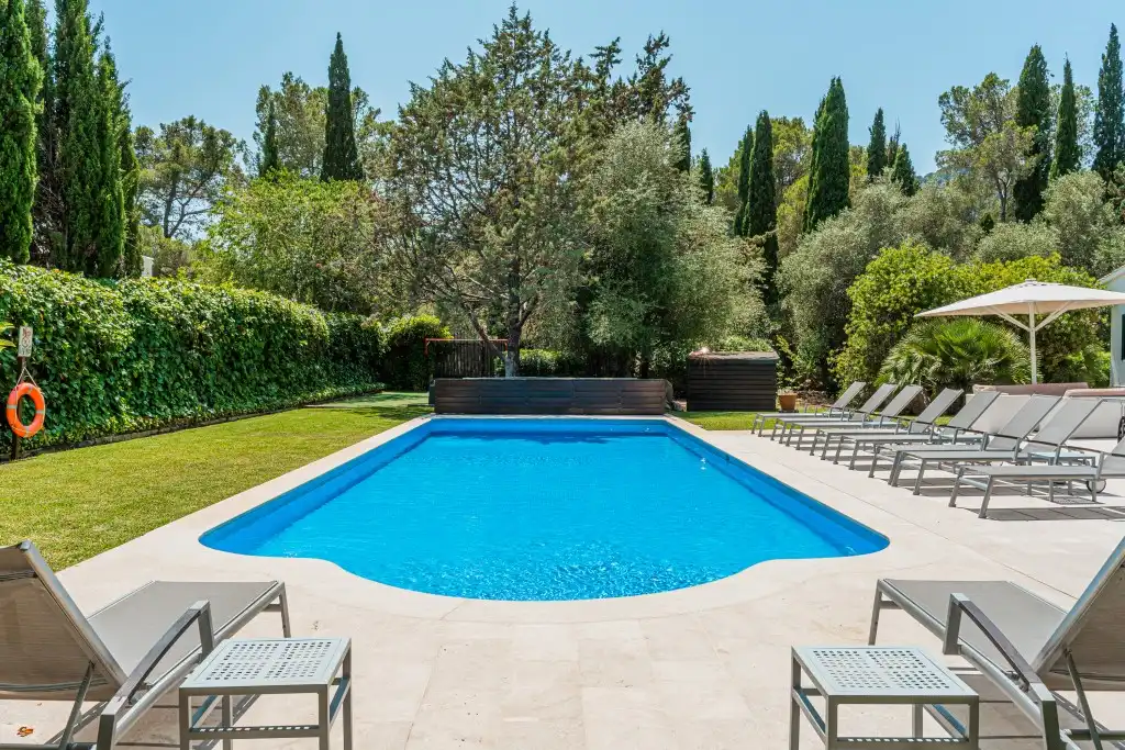 Piscina de Casa o xalet en venda en Pollença amb Aire condicionat, Calefacció i Jardí privat