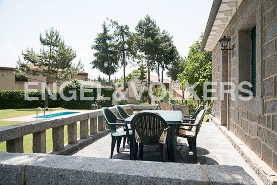 Terrace of House or chalet for sale in Ortigosa del Monte  with Air Conditioner, Heating and Private garden