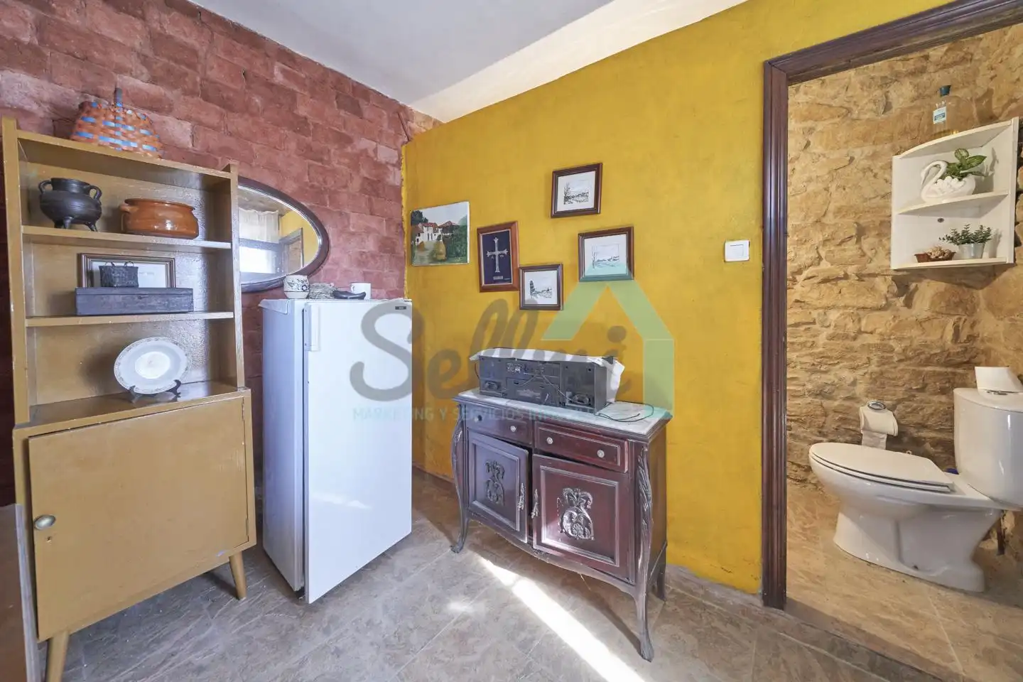 Kitchen of Houses for sale in Langreo  with Private garden and Balcony
