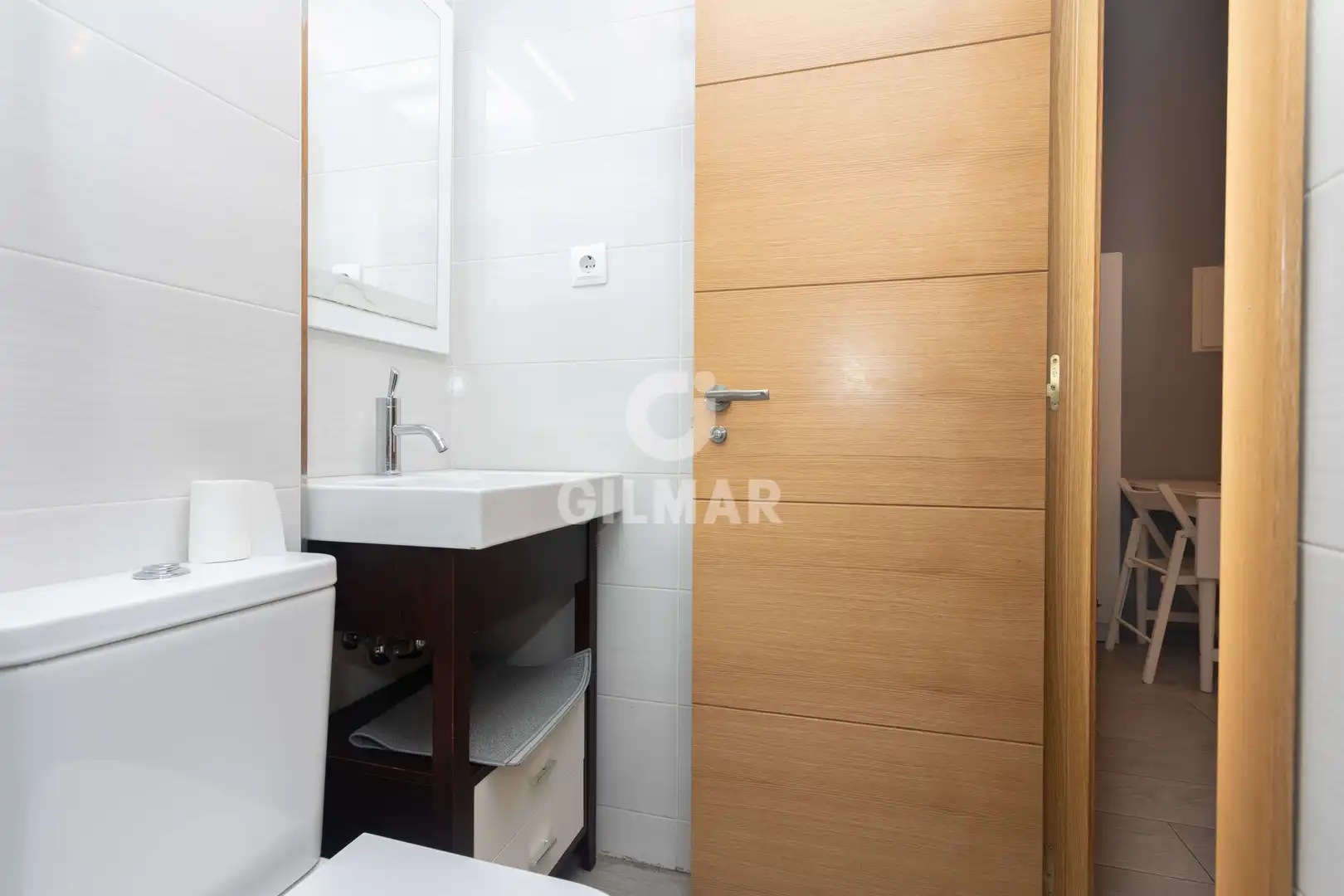 Badezimmer von Wohnung zum Verkauf in Madrid mit Heizung