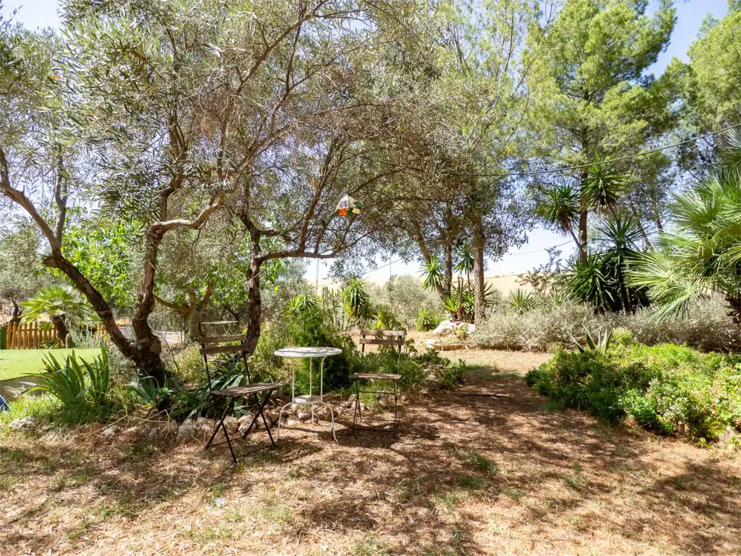 Jardí de Casa o xalet en venda en Chimeneas amb Aire condicionat i Piscina