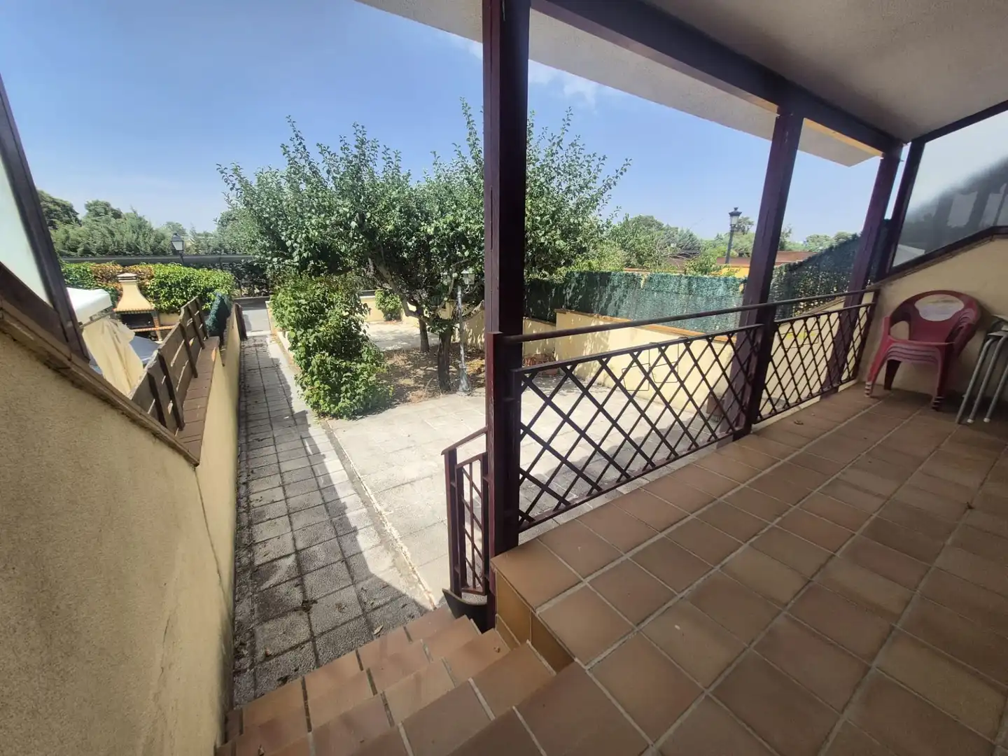 Terraza de Casa o chalet de alquiler en Ávila con Calefacción y Amueblado