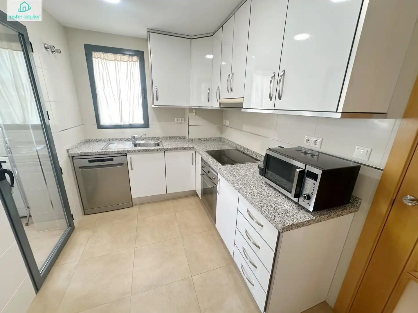 Kitchen of Apartments for rent in El Campello  with Air Conditioner, Heating and Private garden