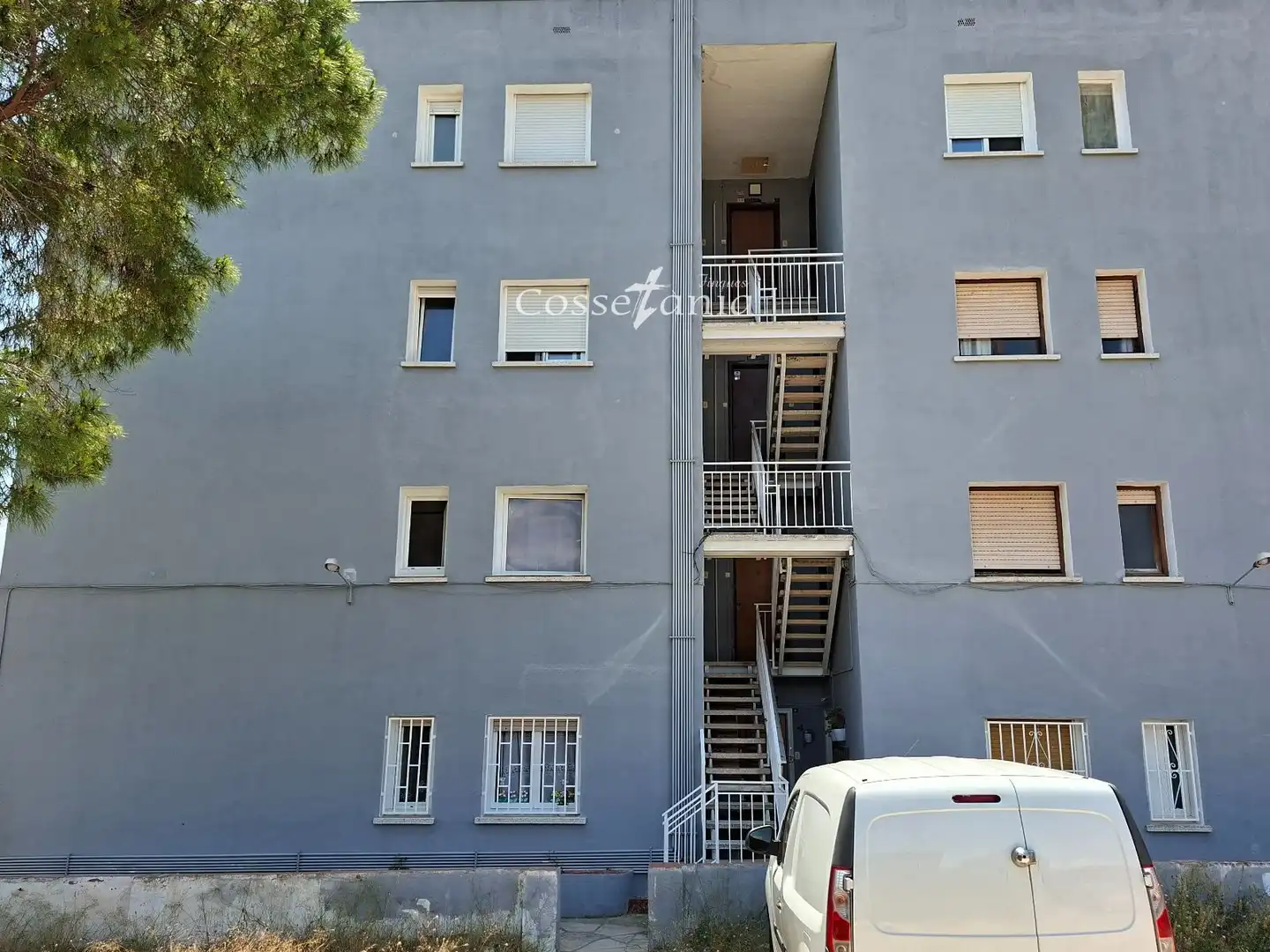 Vista exterior de Piso en venta en Cunit
