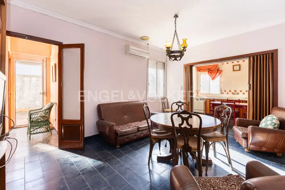 Sala de estar de Casa adosada en venta en Ondara con Calefacción, Jardín privado y Terraza