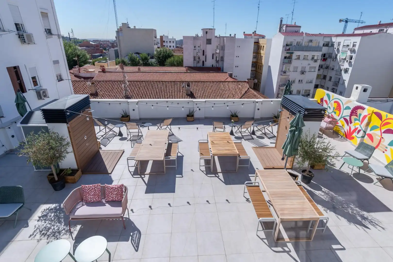 Terrace of Study for rent in Madrid