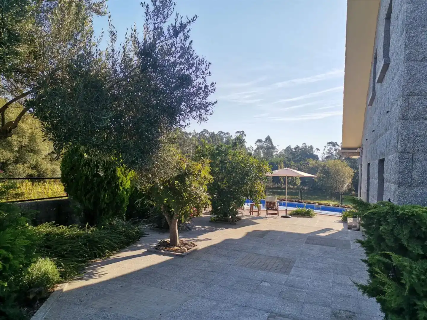 Terrassa de Casa o xalet en venda en Tomiño amb Piscina i Balcó