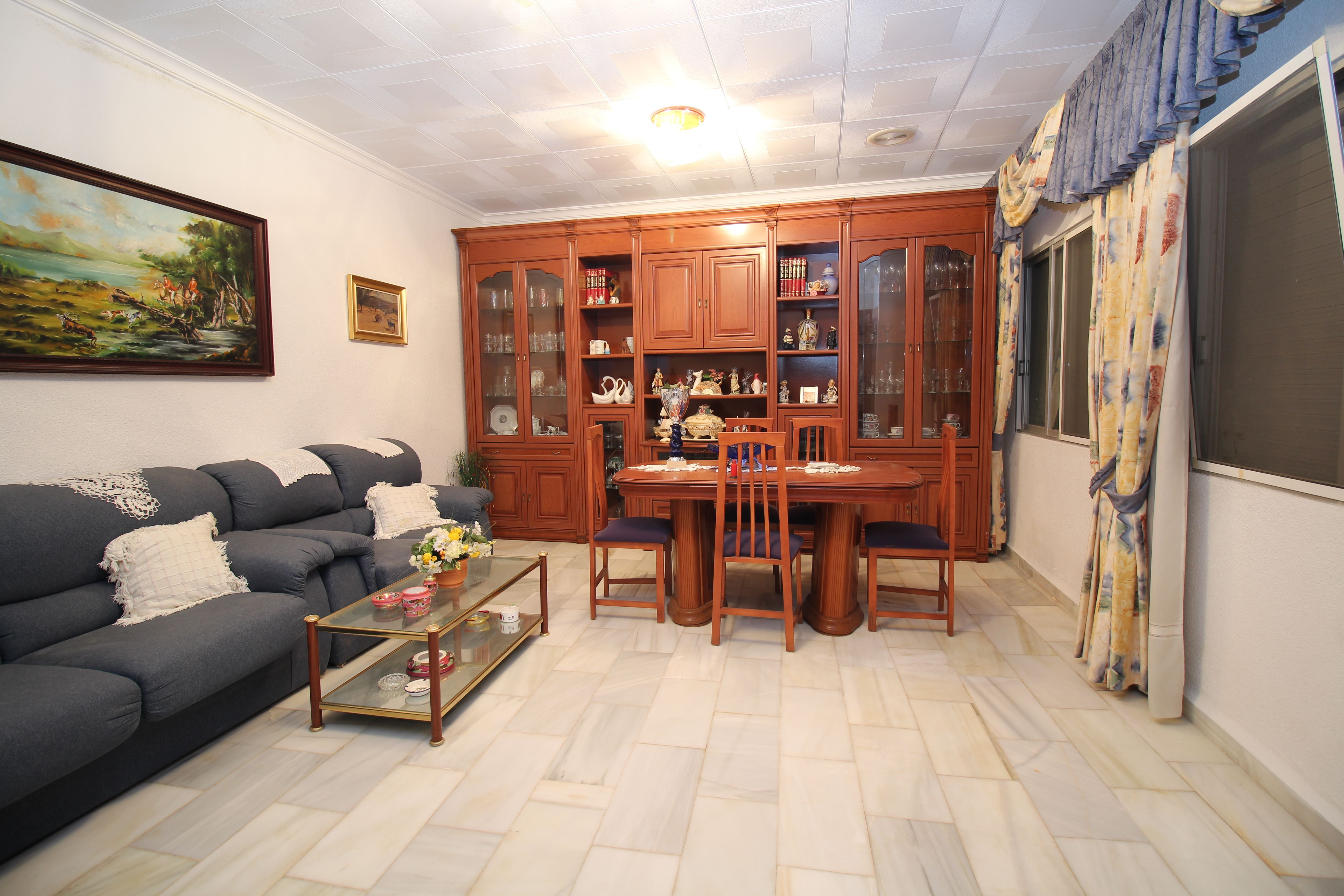 Sala de estar de Casa adosada en venta en Cartagena con Trastero