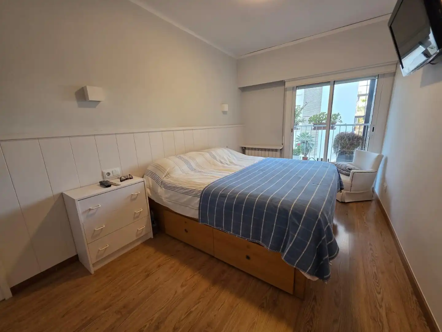 Schlafzimmer von Wohnungen zum Verkauf in Sitges mit Heizung, Privatgarten und Terrasse