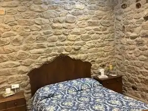 Dormitori de Finca rústica de lloguer en Cabezón de la Sal amb Calefacció, Moblat i Forn
