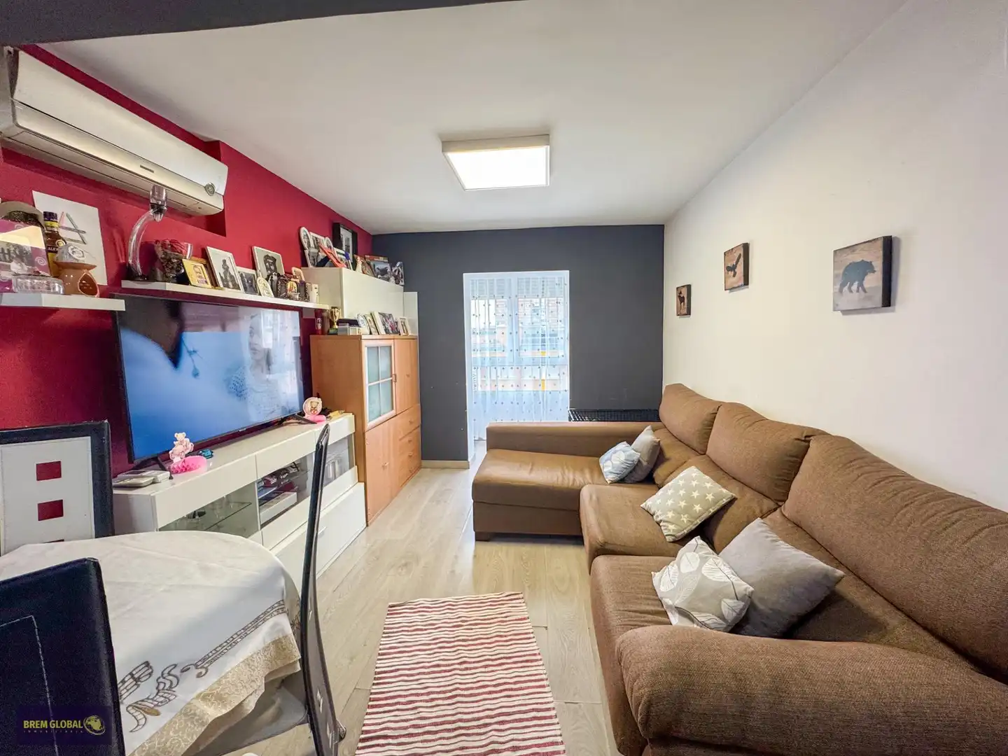 Sala de estar de Piso en venta en Madrid con Calefacción, Amueblado y Alarma