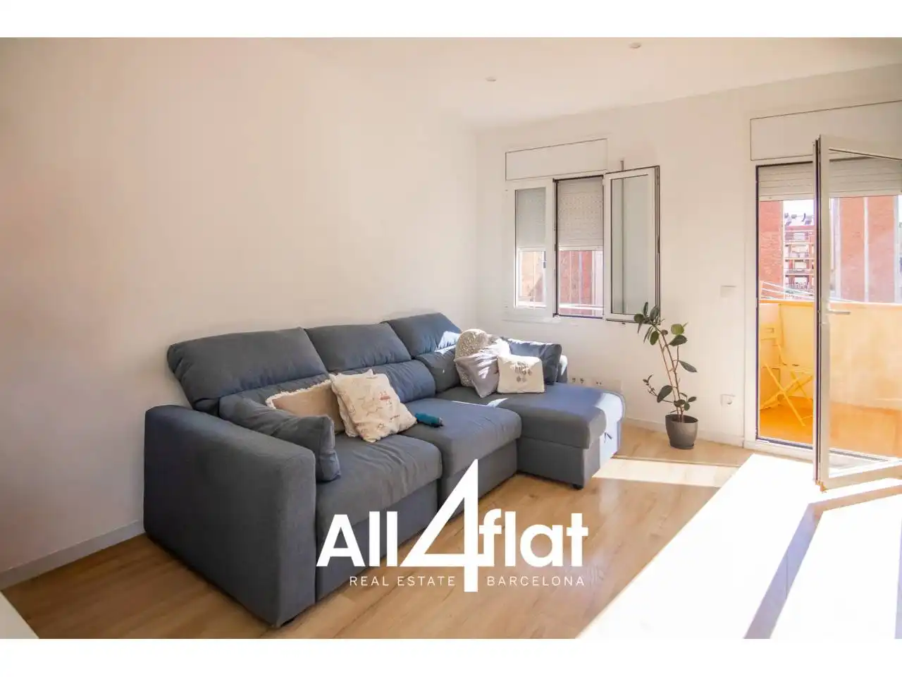 Sala d'estar de Pis de lloguer en Sant Martí