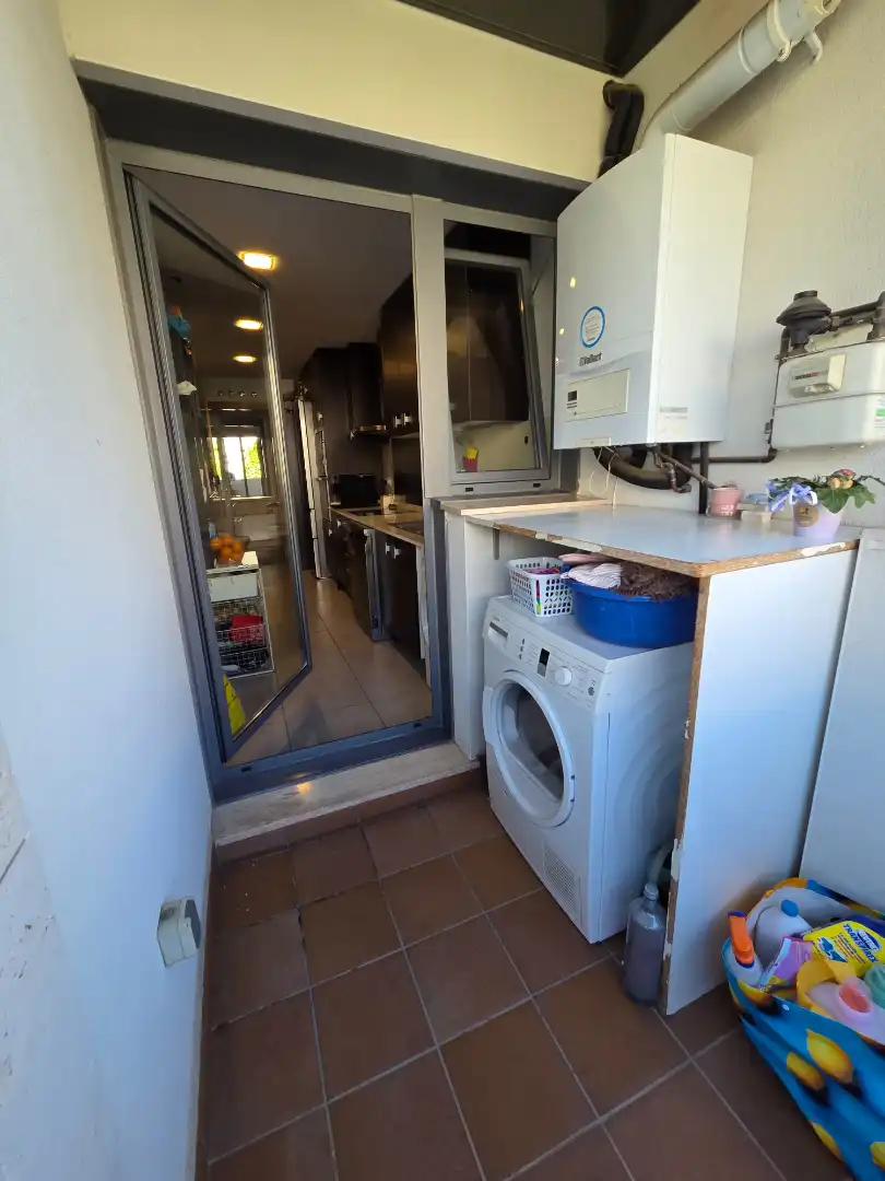 Küche von Wohnung zum Verkauf in Vilafranca del Penedès mit Klimaanlage, Heizung und Parkett