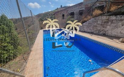 Piscina de Casa o xalet en venda en Cútar amb Jardí privat, Terrassa i Piscina