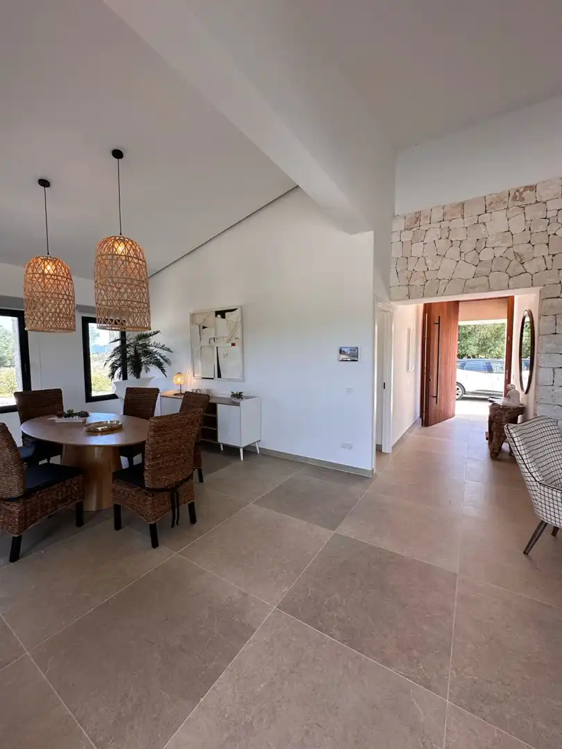 Comedor de Casa o chalet de alquiler en Muro con Aire acondicionado, Calefacción y Jardín privado