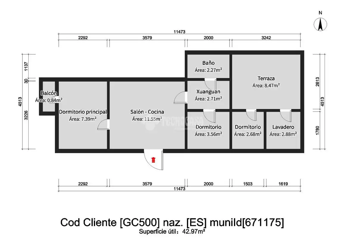 Appartement avec terrasse à vendre à Vecindario - El Doctoral - Cruce de Sardina, imagen 16
