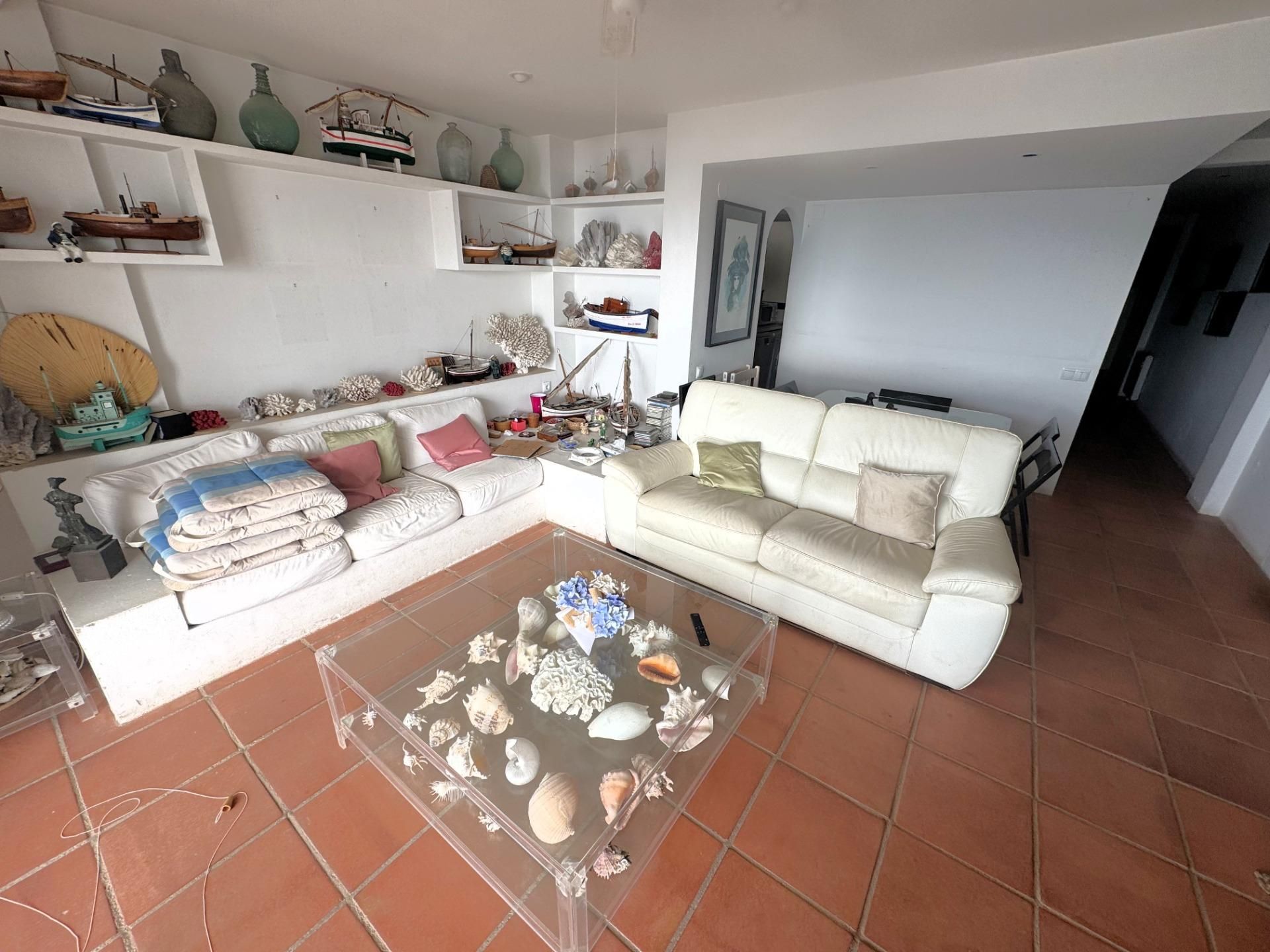 Living room of Flat for sale in Calafell  with Terrace, Storage room and Balcony