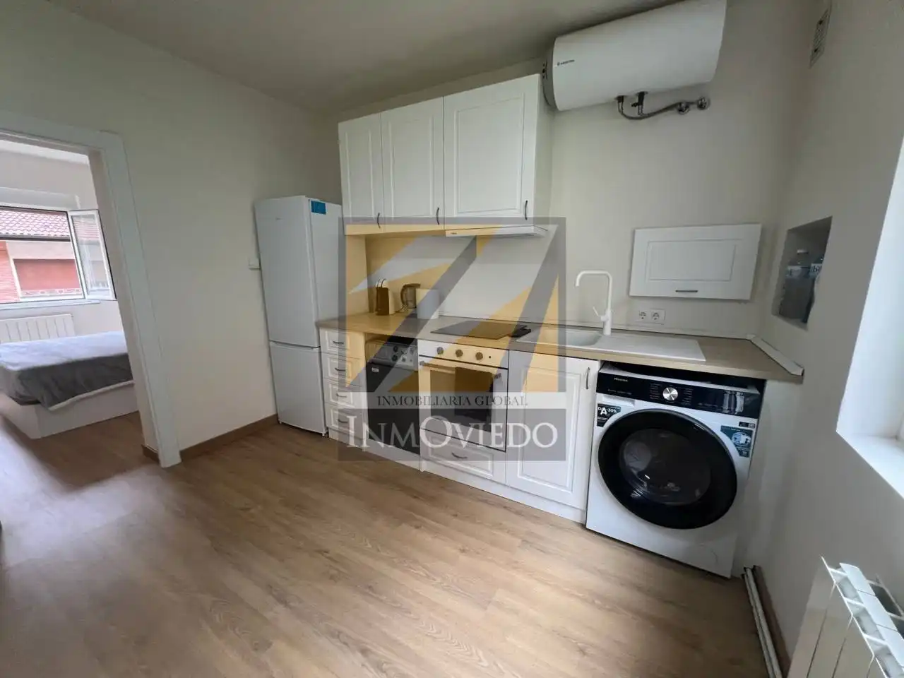 Kitchen of Flat for sale in Morcín  with Heating, Storage room and Furnished