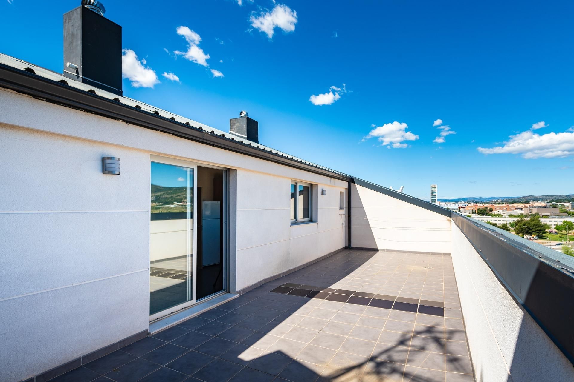 Terrasse von Dachboden zum verkauf in Castellón de la Plana / Castelló de la Plana mit Klimaanlage und Terrasse