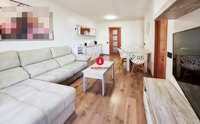 Living room of Attic for sale in Badalona  with Air Conditioner, Heating and Parquet flooring