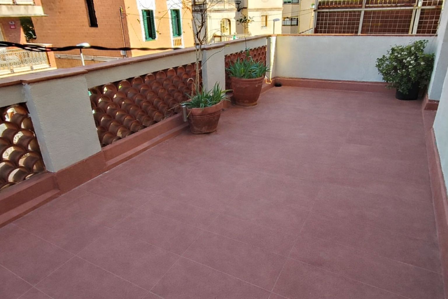 Terrace of Flat for sale in  Barcelona Capital  with Heating, Terrace and Oven