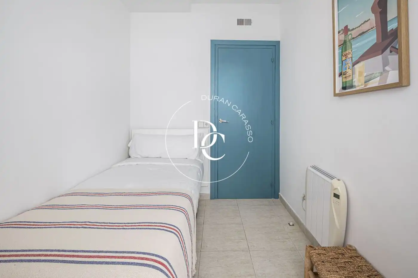 Schlafzimmer von Wohnung zum Verkauf in Sitges mit Klimaanlage, Heizung und Privatgarten