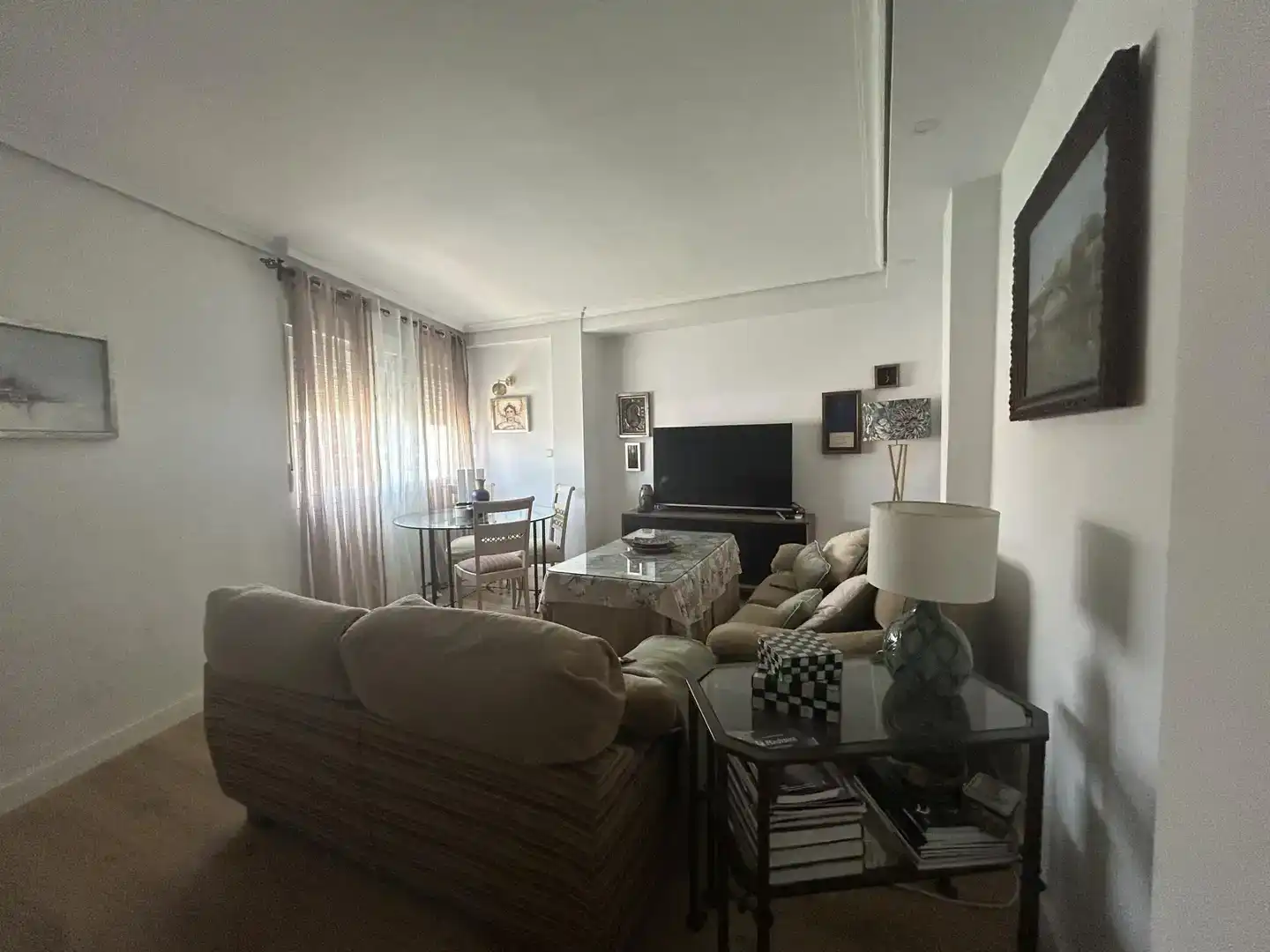 Wohnzimmer von Wohnung zur Miete in  Sevilla Capital mit Klimaanlage