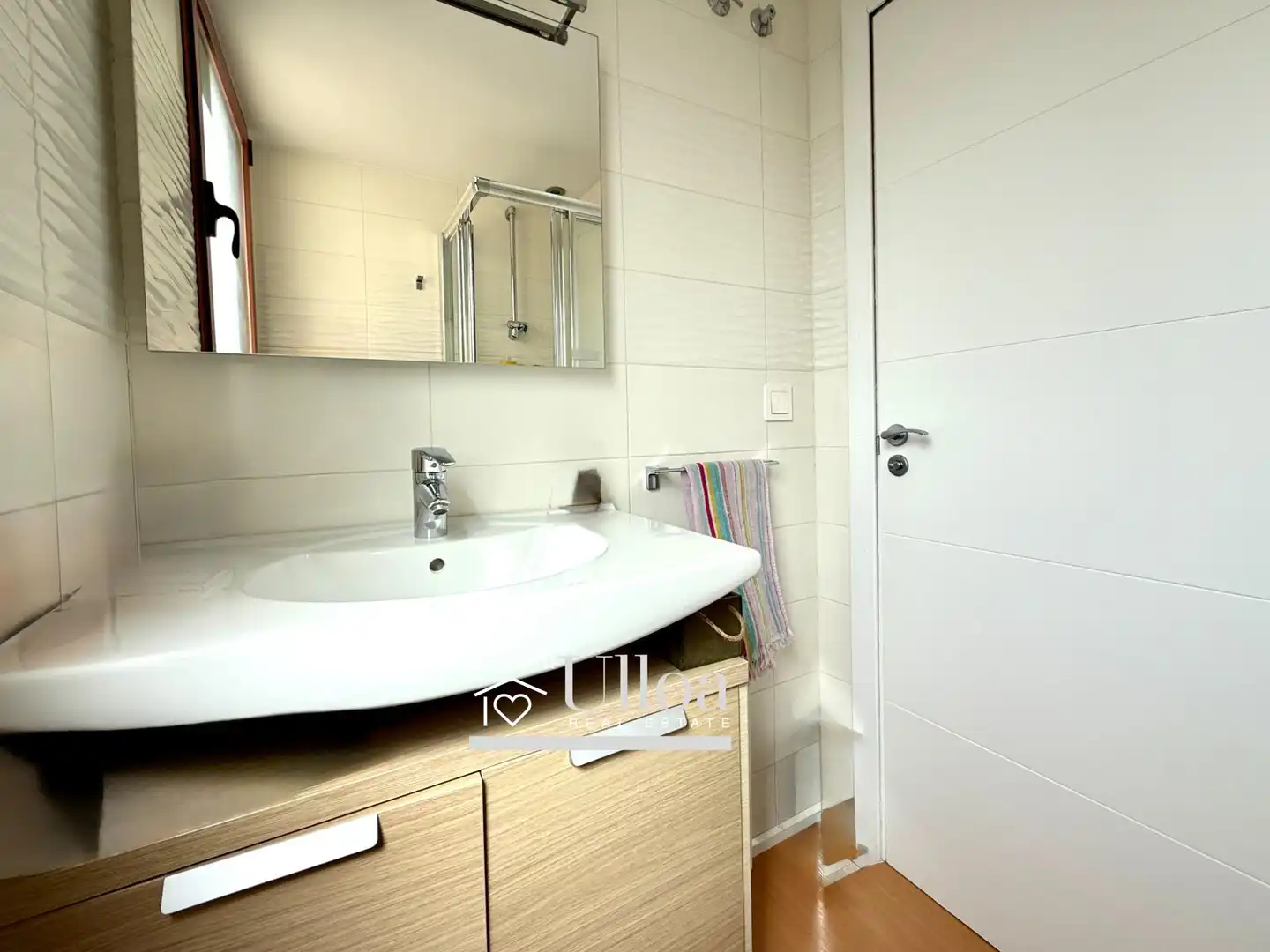 Baño de Apartamento en venta en Alicante / Alacant con Aire acondicionado, Calefacción y Jardín privado