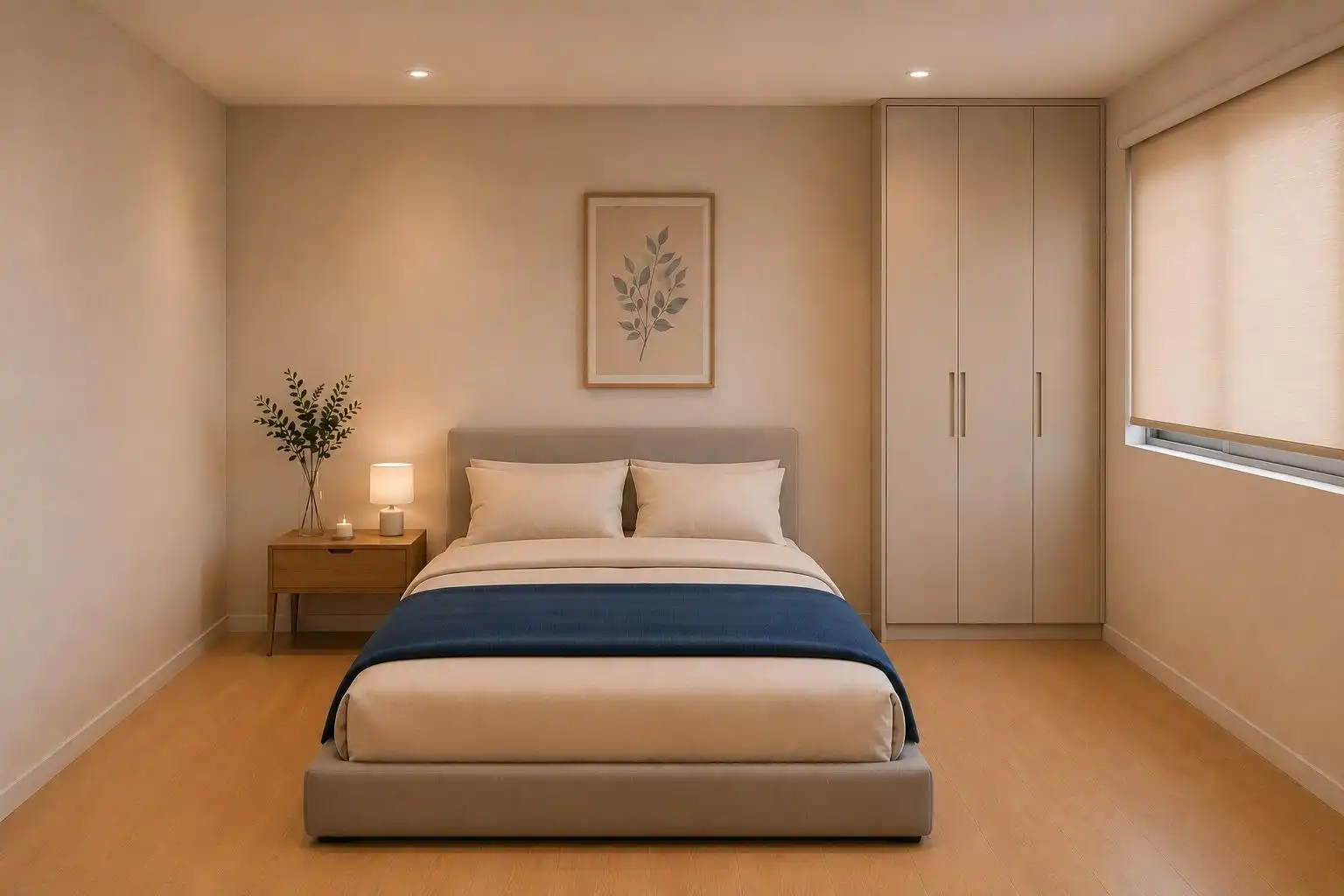 Bedroom of Flat for sale in Valencia  with Community pool