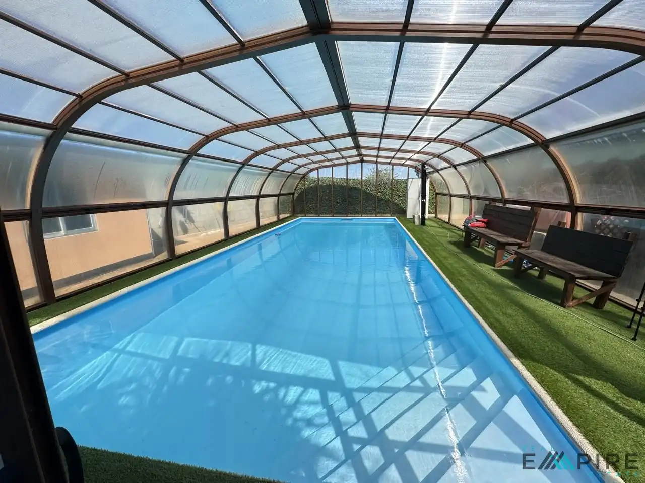 Piscina de Casa o xalet en venda en Serranillos del Valle amb Aire condicionat, Calefacció i Jardí privat